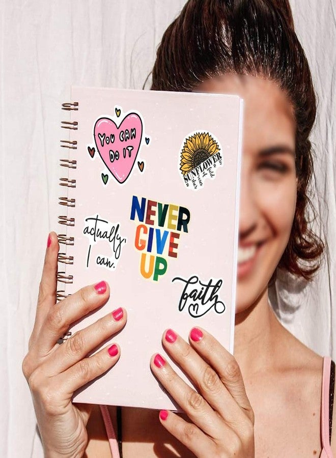 CoCube+ Inspirational Quote Stickers 300pcs, Positive Motivational Stickers for Students, Teachers, Planners, Employees, Colorful Waterproof Aesthetic Sticker for Laptop, Water Bottles, Journal, Whiteboard - Image 4
