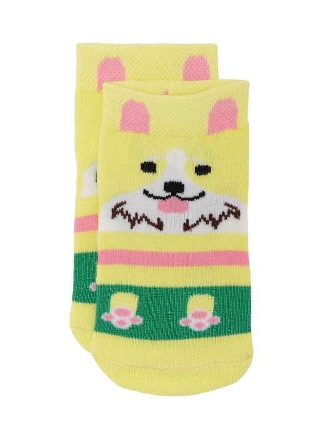 BODYCARE Girls Ankle Length Socks Brown - Image 4