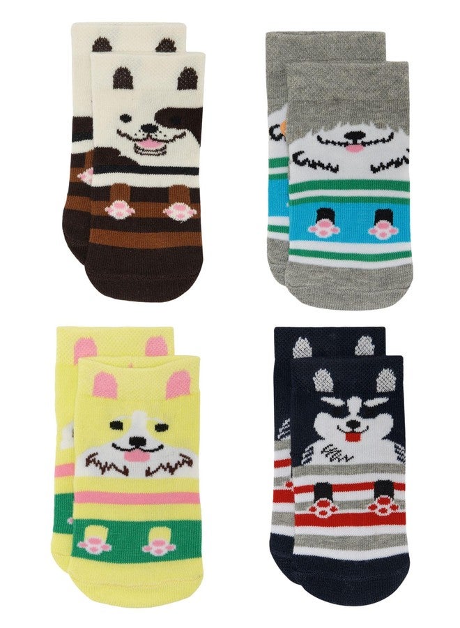 BODYCARE Girls Ankle Length Socks Brown - Image 1