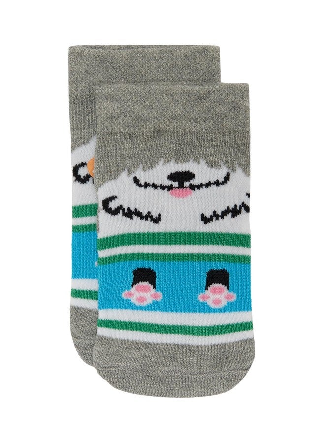 BODYCARE Girls Ankle Length Socks Brown - Image 5