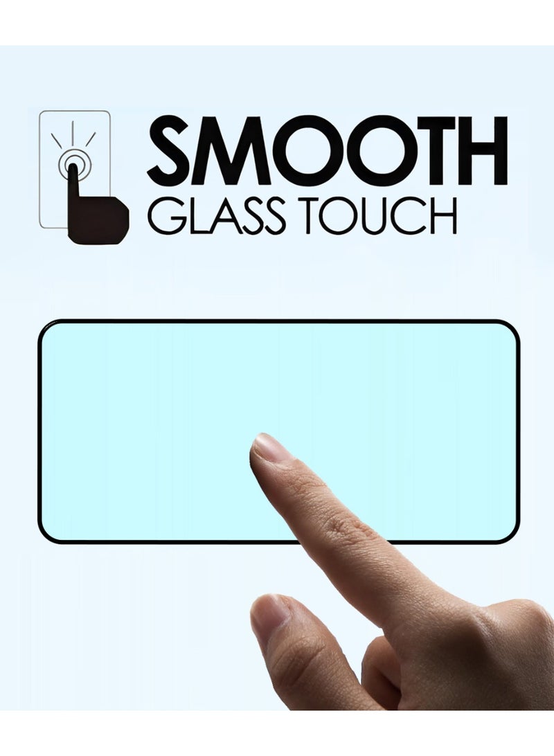 Yunpy [2+1 Packs] for Motorola G77 Tempered Glass Screen Protector with Camera Lens Film, Including 2 Pack Front Glass and 1 Pack Camera Lens Film, 9H Hardness HD Clear Anti-Scratch Anti-Fingerprint Bubble-Free Case Friendly Screen Protector - Image 4