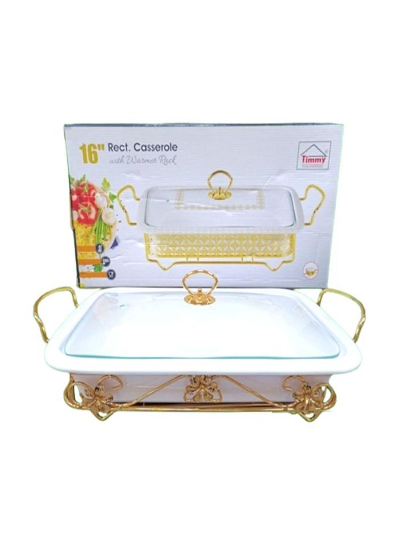 Timmy Rect Glass Casserole