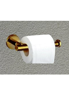 PEFKO PEFKO PFK080 Wall Mount Toilet TissueNapkin Paper Roll Holder for Bathroom Kitchen Tissue Roll Stand 304 Grade Stainless Steel Bath Accessories 1 Brass Antique Finish  - Image 1