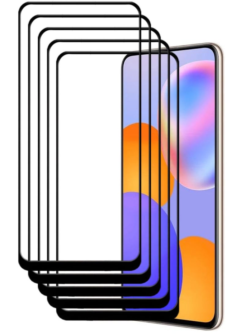 ACLIX 5 Pieces Antistatic ESD Dustproof Premium Quality High Definition Tempered Glass Screen Protector Designed For Huawei Y9a - Image 1