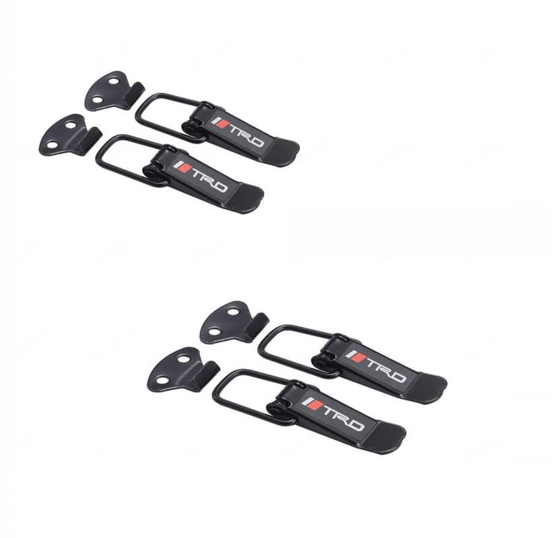 CARIZO Metal Bumper Hook Lock Clip Car | Front & Rear Bumper Toggle | Fastener | Catch Clip | Holder | Hanger (Set of 4) for Chevrolet Beat (2009-2017) - Image 1
