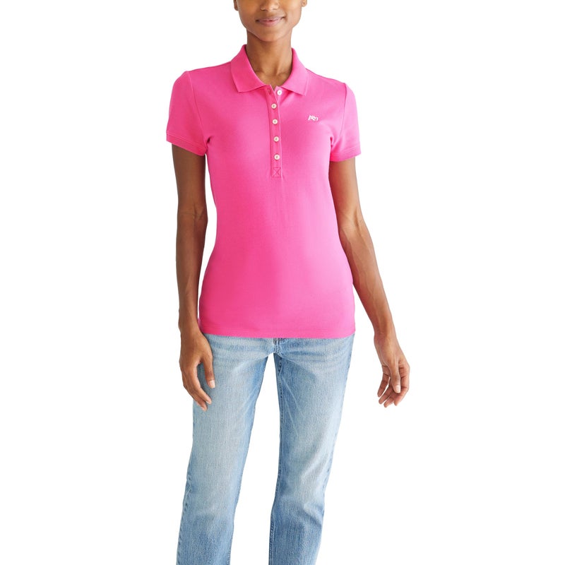 Aeropostale Aero Solid A87 Polo, Fucshia Purple, XXL - Image 1