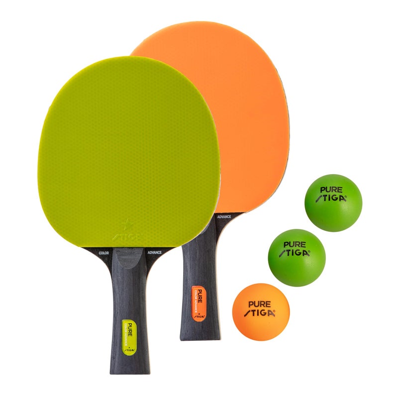 STIGA Pure Color Advance 2-Player Table Tennis Set - Great Ping Pong Starter Set For Beginners - Image 1