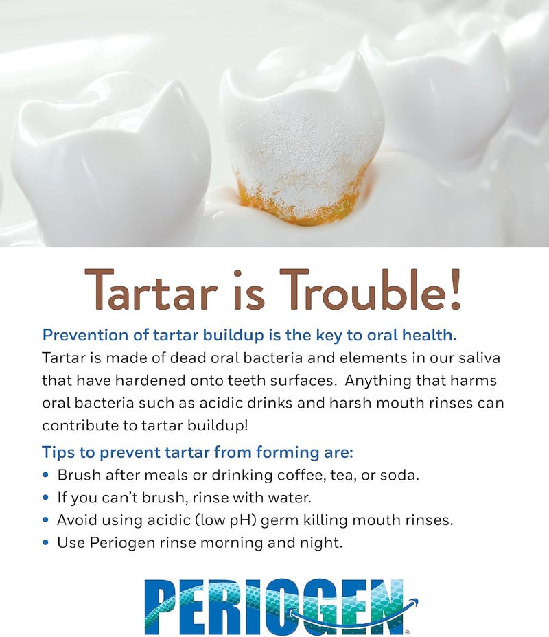 Periogen Tartar Control Toothpaste SLS Free Enamel Safe Whitening Gel Formula Get Your Teeth Hygienist Clean with Periogen Oral Care - Image 4