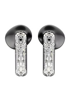 onikuma ONIKUMA T1 Wireless Earphones, High Quality Sound, Glowing Lights, Long Battery Life 40mah, Up to 6 hours of operation- Black  - Image 3