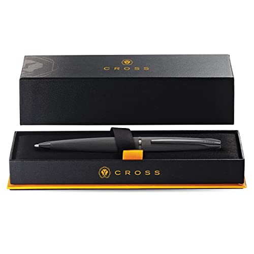 Cross ATX Luxury Brushed Black Ballpoint Pen with Modern Metal Finish – Medium Point, Smooth Writing, Presented in Premium Gift Box - Image 3