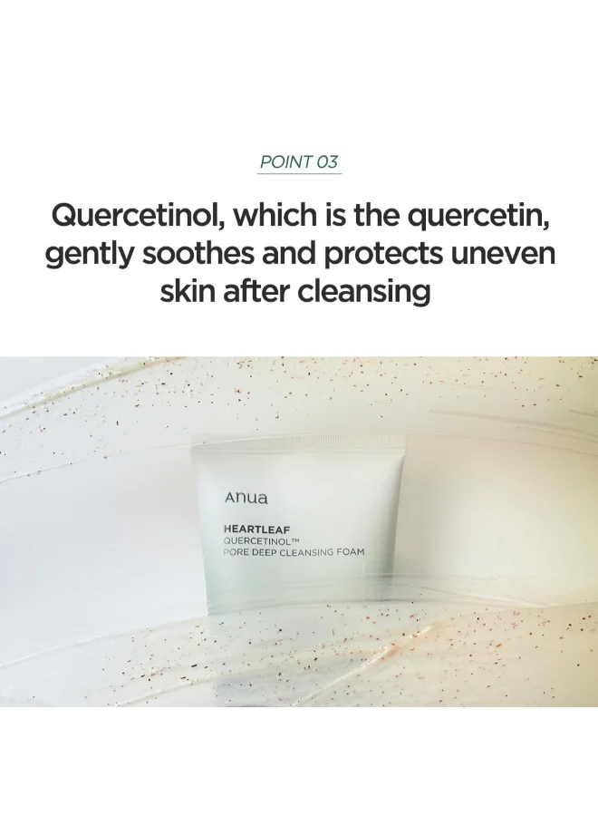 انوا Heartleaf Quercetinol Pore Deep Cleansing Foam 150 Ml