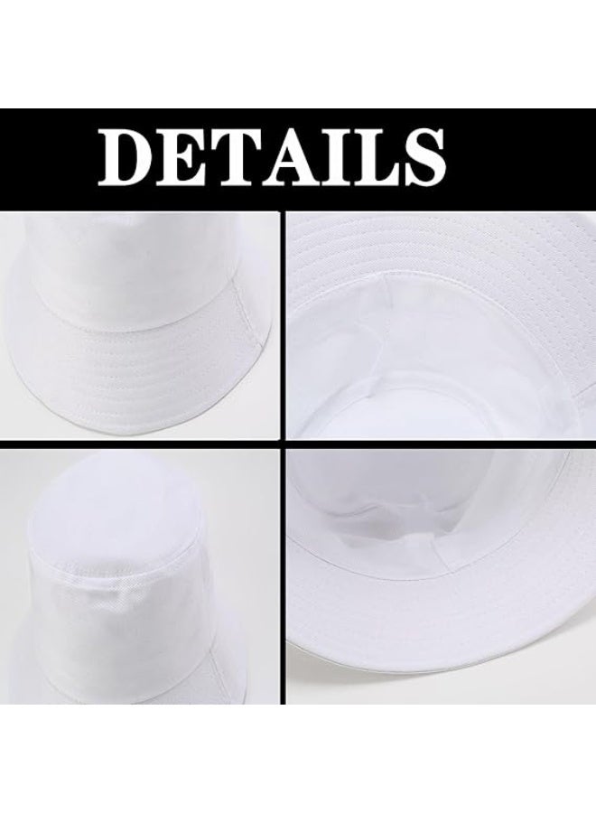 JCD 3 Packs Unisex Solid Color Athletic Bucket Hats with UV Protection, Packable for Outdoor Sports - Image 5