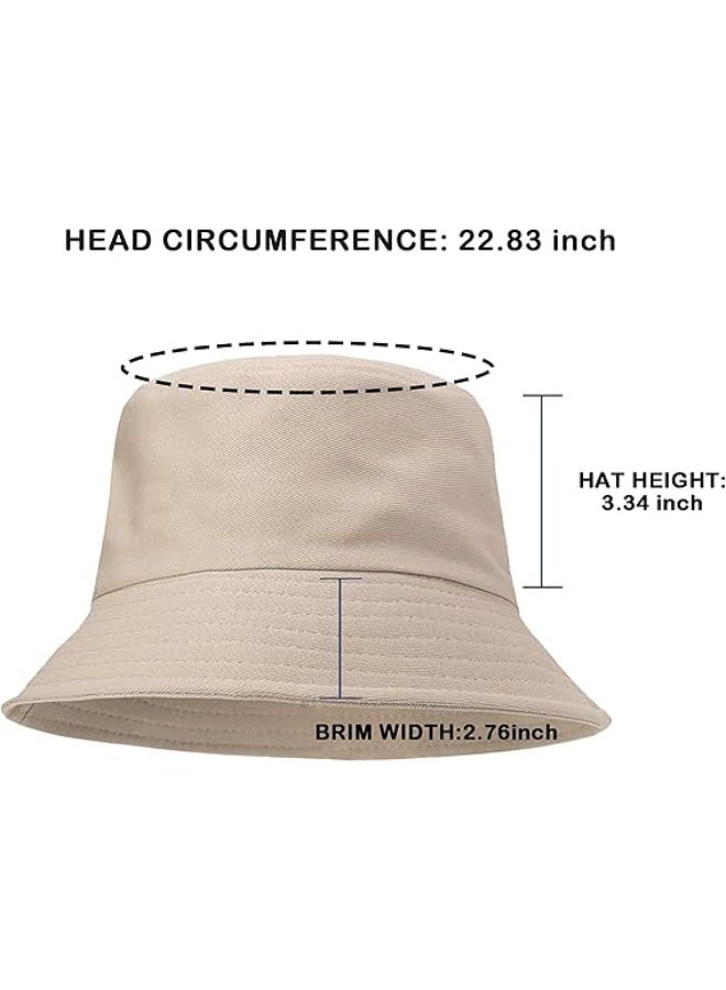 JCD 3 Packs Unisex Solid Color Athletic Bucket Hats with UV Protection, Packable for Outdoor Sports - Image 2