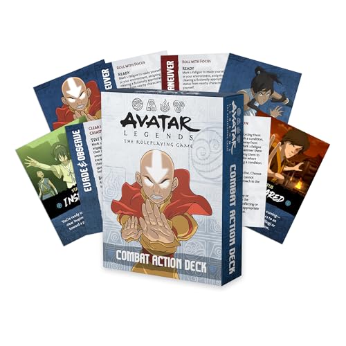 Magpie Games Avatar Legends The Roleplaying Game Combat Action Deck Expansion 55 Card Combat Deck - Image 1