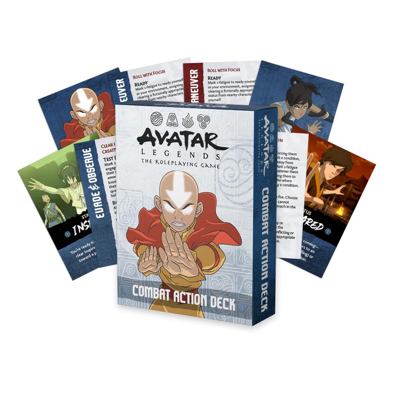 Magpie Games Avatar Legends The Roleplaying Game Combat Action Deck Expansion 55 Card Combat Deck - Image 3