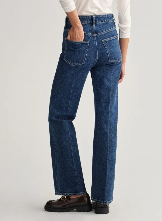 GANT Gant High-Waisted Flare Jeans