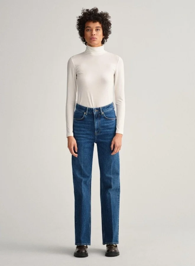 GANT Gant High-Waisted Flare Jeans