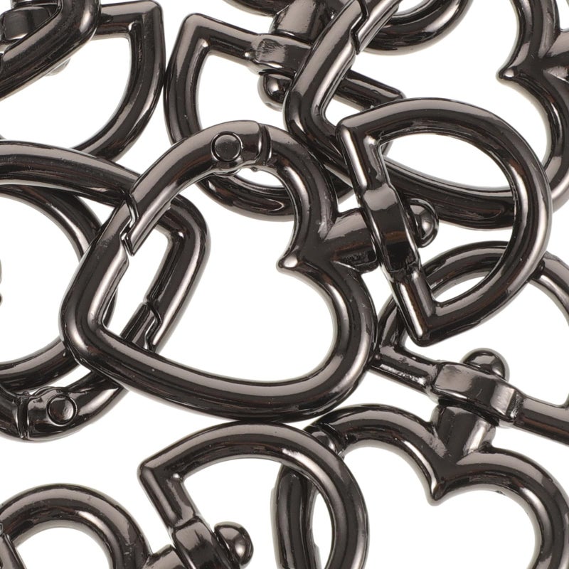 Zinc Alloy D Ring Carabiner Keyring Clip 10pcs For Outdoor Hiking Backpack Bag Accessories - Image 5