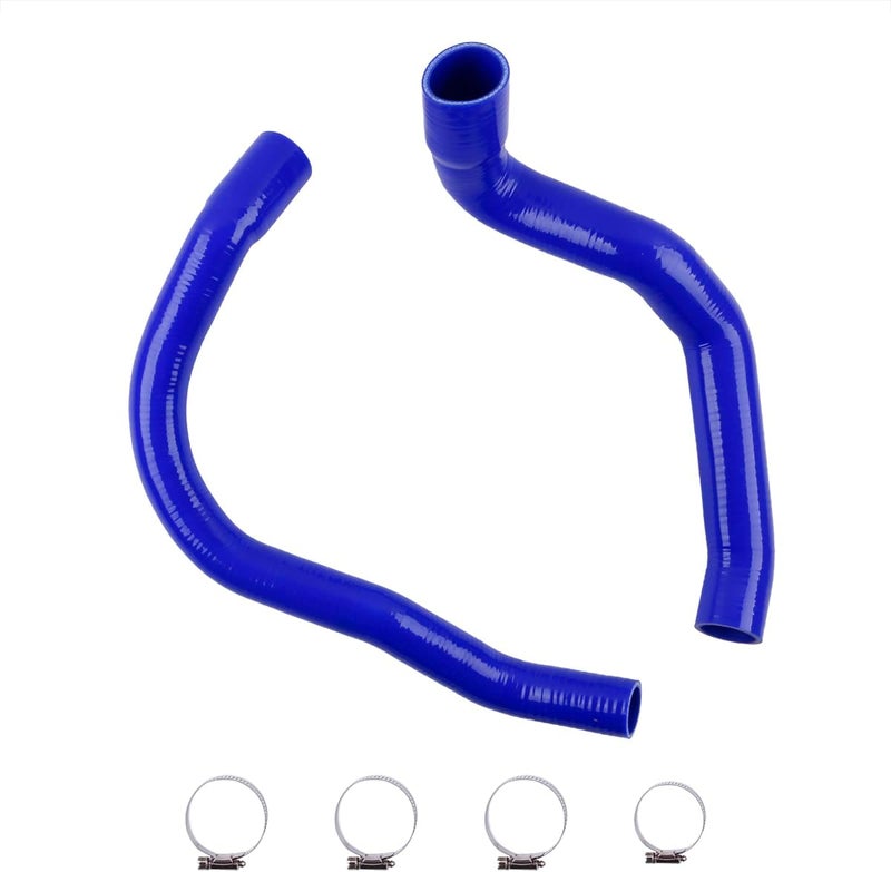 OHOB-COOL Silicone Radiator Coolant Hose Kit for Jeep Cherokee XJ 6CYL 4.0L (1991-2001) - Blue - Image 1
