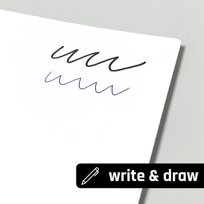 TownStix ورق كرتون أبيض ثقيل 130 رطل 350 جرام لكل متر مربع 12 × 12 20 ورقة - Image 4