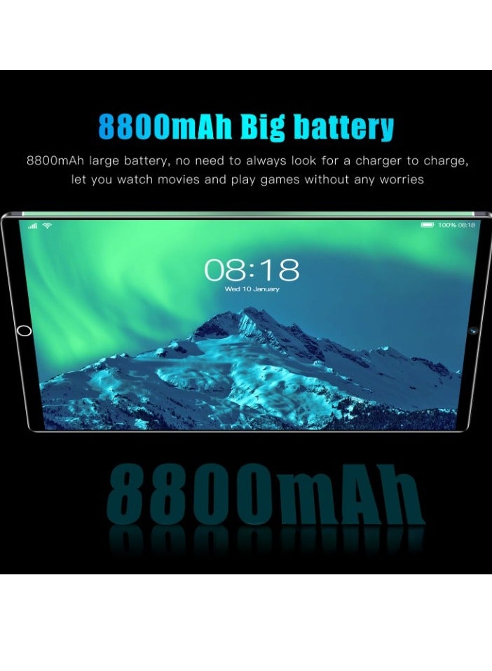 AROAQ S29 Tablet PC, 5G 10 Inch Android Wifi Touch Pad, Portable Dual Camera HD Display Reading Tablet, Sturdy And Durable Wifi Tablet For Kids And Adults, (16GB, Blue) - Image 5