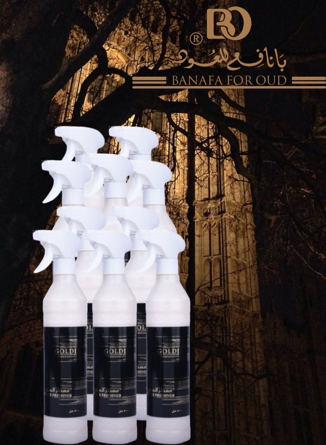 Banafa 10 Pieces Goldie House Freshener 500ML - Image 1