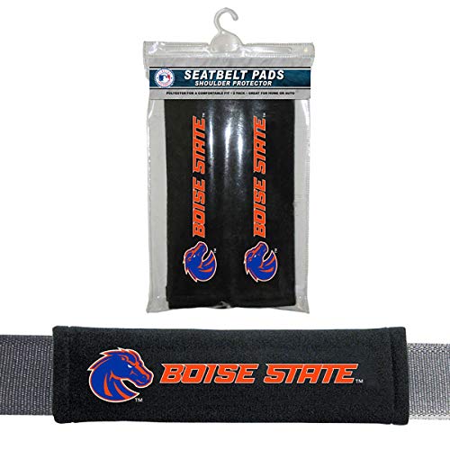 Fremont Die NCAA Boise State Broncos Velour Seat Belt Pads, One Size, Multi - Image 1