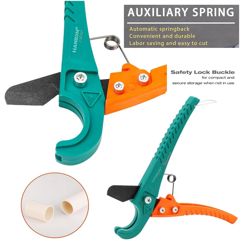Malfah Enterprises Malfah PVC Pipe Cutter Steel Cutting Blades for Heavy Duty Wire Cutter for Cutting Copper Aluminum Durable Material to Ensure Sharpness Longetivity Hanbon 23016  - Image 5