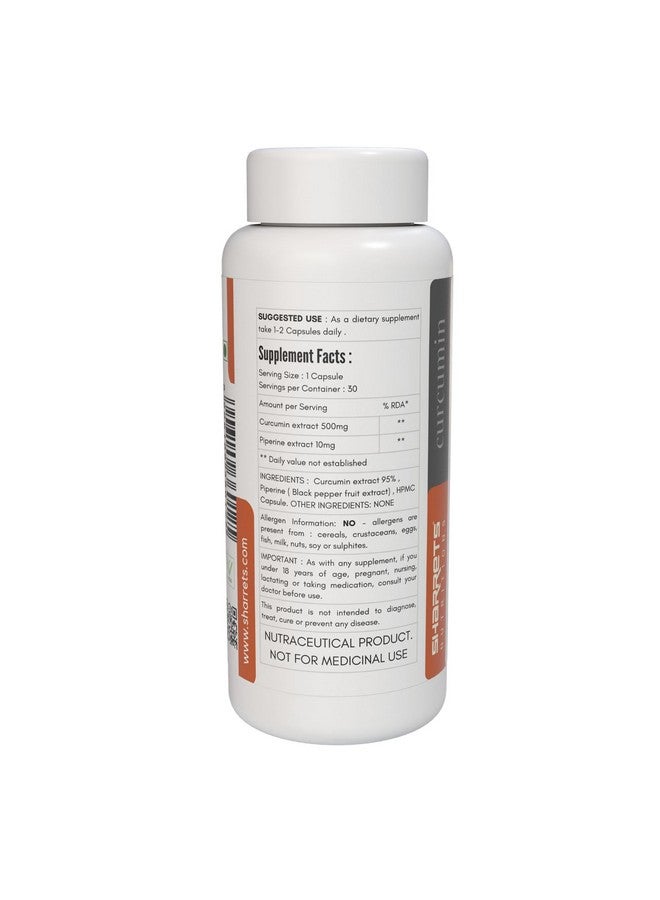 Sharrets Curopep 30 Capsules: Unlock Holistic Wellness With Curcumin & Piperine. - Image 2