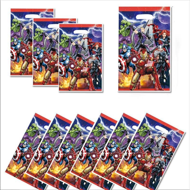 Losede 30pcs Birthday Party Gift Bags Candy Bags Goody Bags Birthday Party Supplies Decorations (Style 8) - Image 1