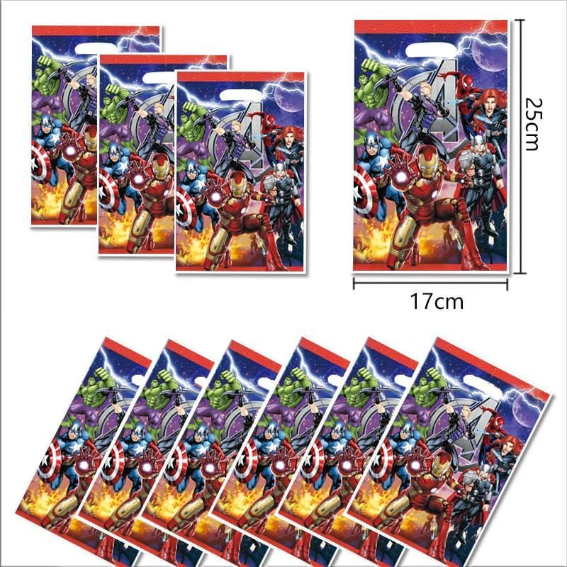 Losede 30pcs Birthday Party Gift Bags Candy Bags Goody Bags Birthday Party Supplies Decorations (Style 8) - Image 2