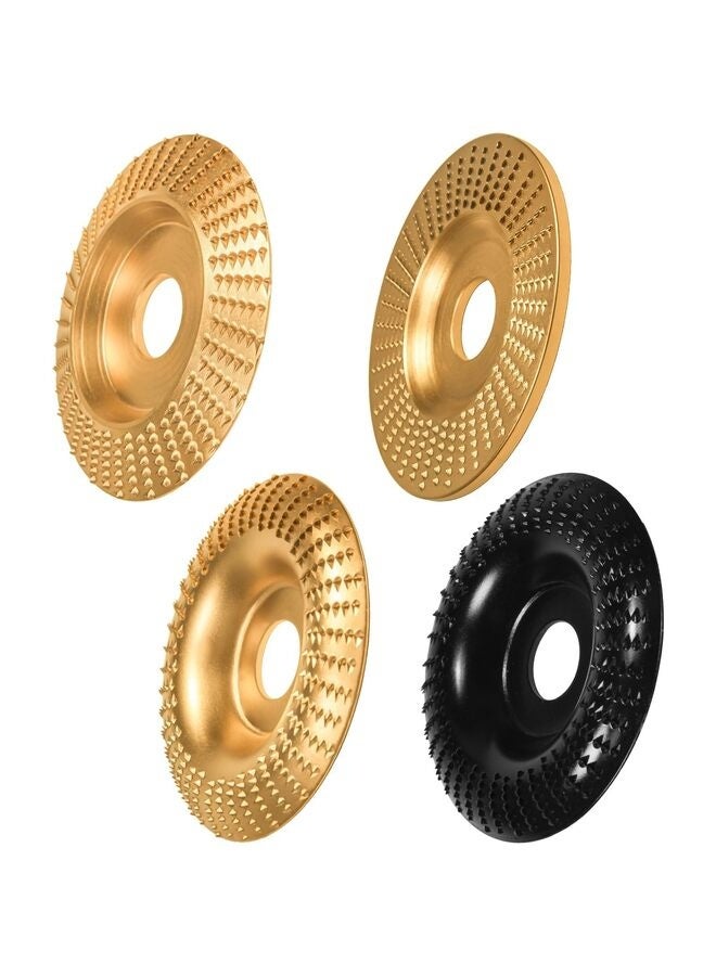 Wood Carving Disc, Angle Grinder Wood Carving Disc,Wood Shaping Grinding Disc for Angle Grinder Attachments, Stump Grinder Teeth, Wood Shaping Tools  - Image 1