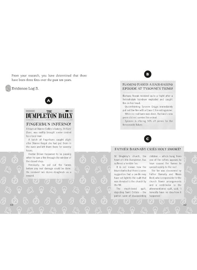 null - Cluedle - The Case of the Dumpleton Diamond: 50 Fiendishly Fun Mystery Puzzles for the Whole Family - Number 1 Bestseller - Image 1