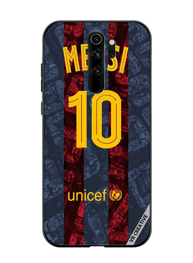 VR CREATIVE Protective Case Cover For Xiaomi Redmi Note 8 Pro Messi Design Multicolour - Image 1