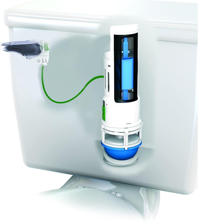 Danco HYR271T Hydroright Dual Flush Valve And Lever Handle, No Size, White - Image 2