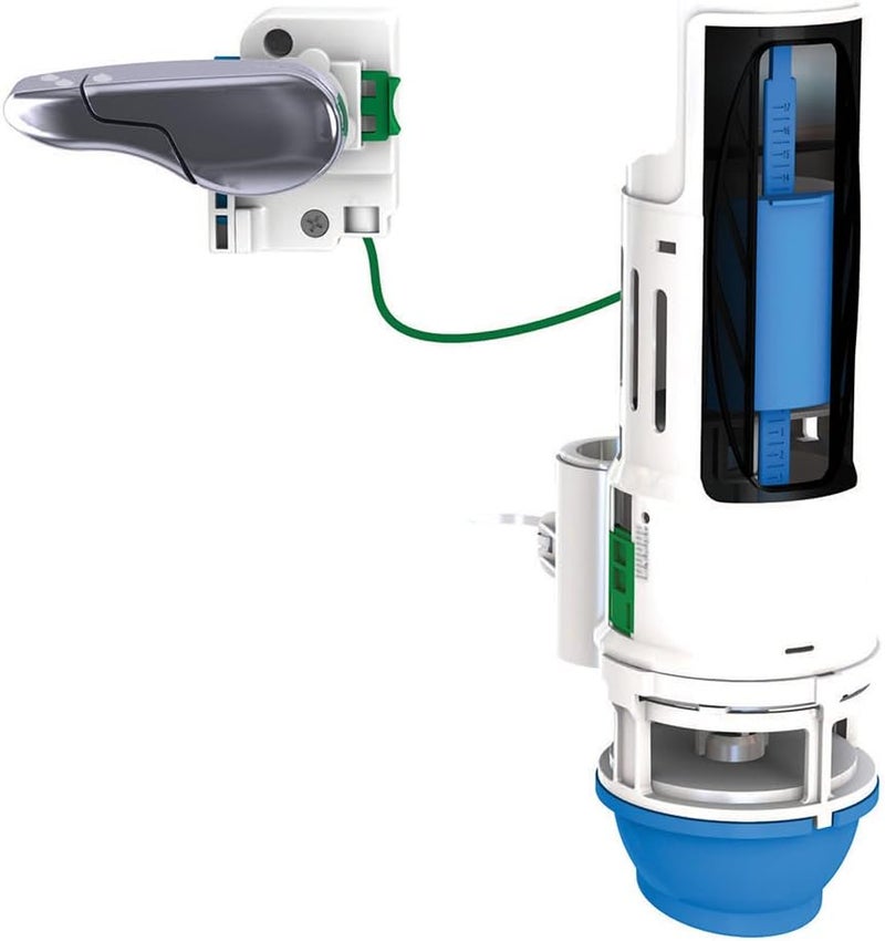 Danco HYR271T Hydroright Dual Flush Valve And Lever Handle, No Size, White - Image 1