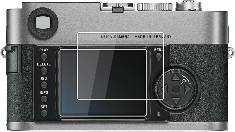 kinokoo Screen Protector for Leica M-E M9 M9-P Camera, 0.25mm 9H Hardness Tempered Glass Film Crystal Clear Film for Leica M9 - Bubble-free/Anti-scratch(2 pack) - Image 1