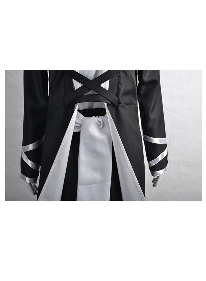general Bleach cosplay Kurosaki Ichigo black cape animation uniform Halloween Christmas costume  - Image 5
