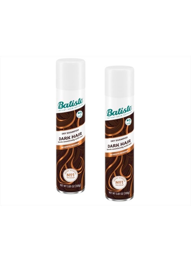 Batiste Dry Shampoo, Dark & Deep Brown 6.73 oz ( Pack of 2) - Image 1