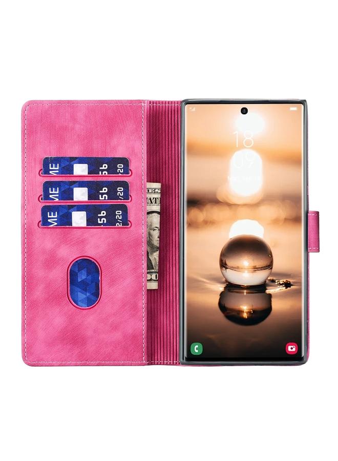 اس-توب جراب لهاتف Samsung Galaxy S23 Ultra 5G جراب هاتف من الجلد المنقوش عليه رسمة قلب قطة - Image 5