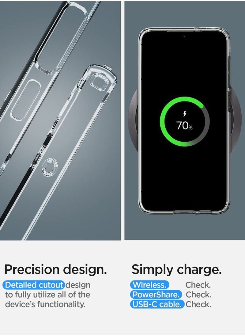 Spigen - غطاء حماية من الكريستال السائل لهاتف سامسونج جالاكسي S23 - شفاف كريستالي - Image 1