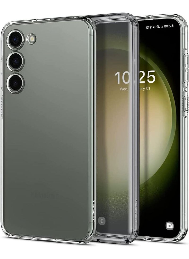 Spigen - غطاء حماية من الكريستال السائل لهاتف سامسونج جالاكسي S23 - شفاف كريستالي - Image 1