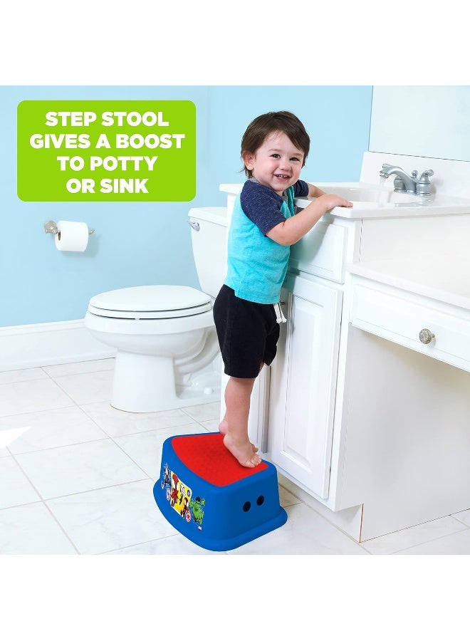 ginsey Ginsey Spidey and His Amazing Friends Team Up Step Stool - Kids Step Stool, 1 Count, 1.07 pounds - Image 5