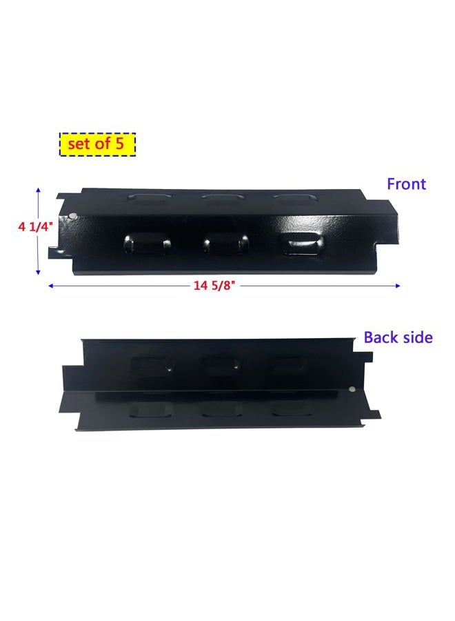 Direct Store Parts Kit DG258 (5-Pack) Repair Kit Replacement for Charbroil 6 Burner Gas Grill Stainless Steel Burners, Crossover Tubes & Porcelain Steel Heat Plates - Image 3