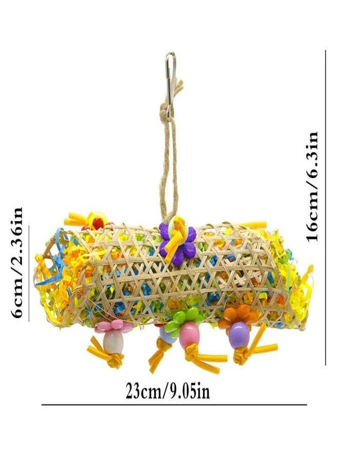 josaner-zz 3 PCS Bird Chewing Toys Foraging Shredder Toy Parrot Cage Bird Loofah Hanging Toyfor Small Medium Parrots, Conures, Cockatiel, Budgies, Lovebird Parrotlet, and Bird Cage Accessorie - Image 3