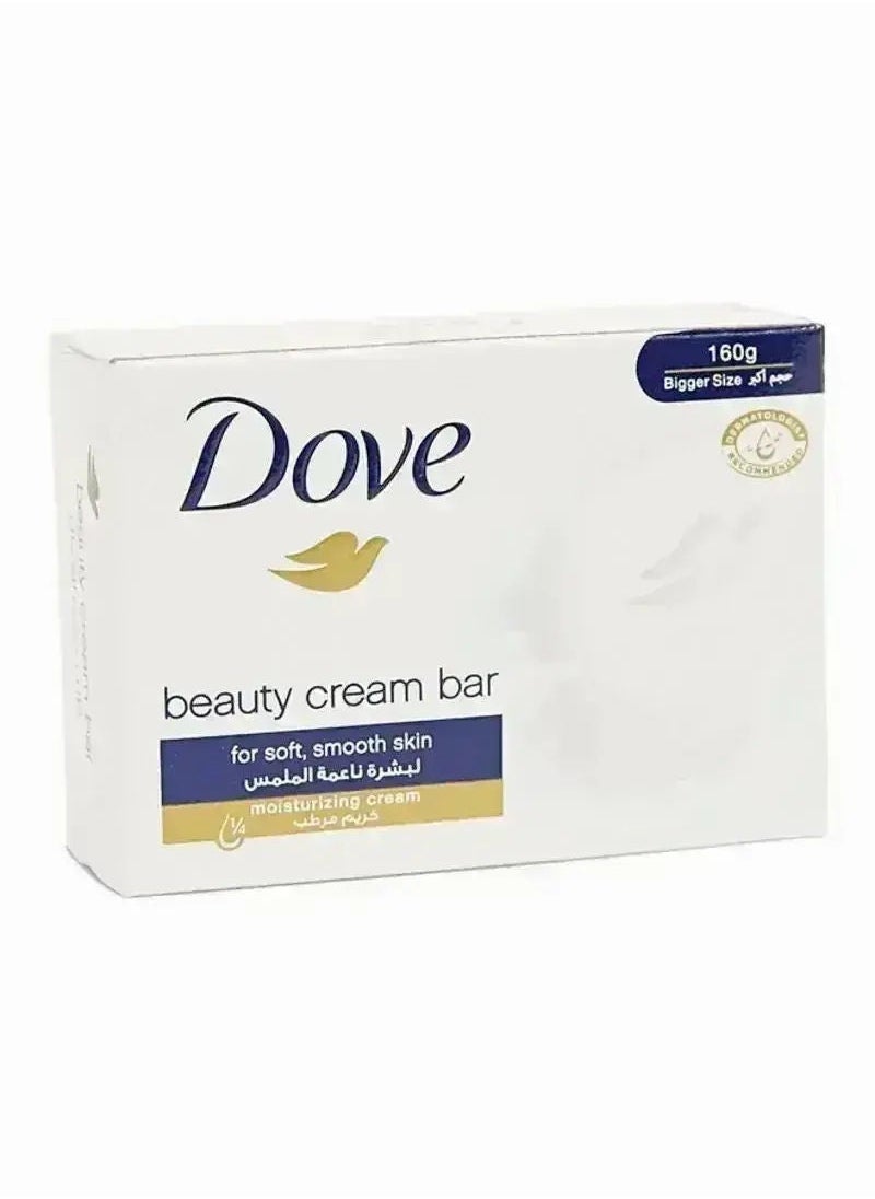 Dove Moisturizing Beauty Cream Bar Soap, 160g 