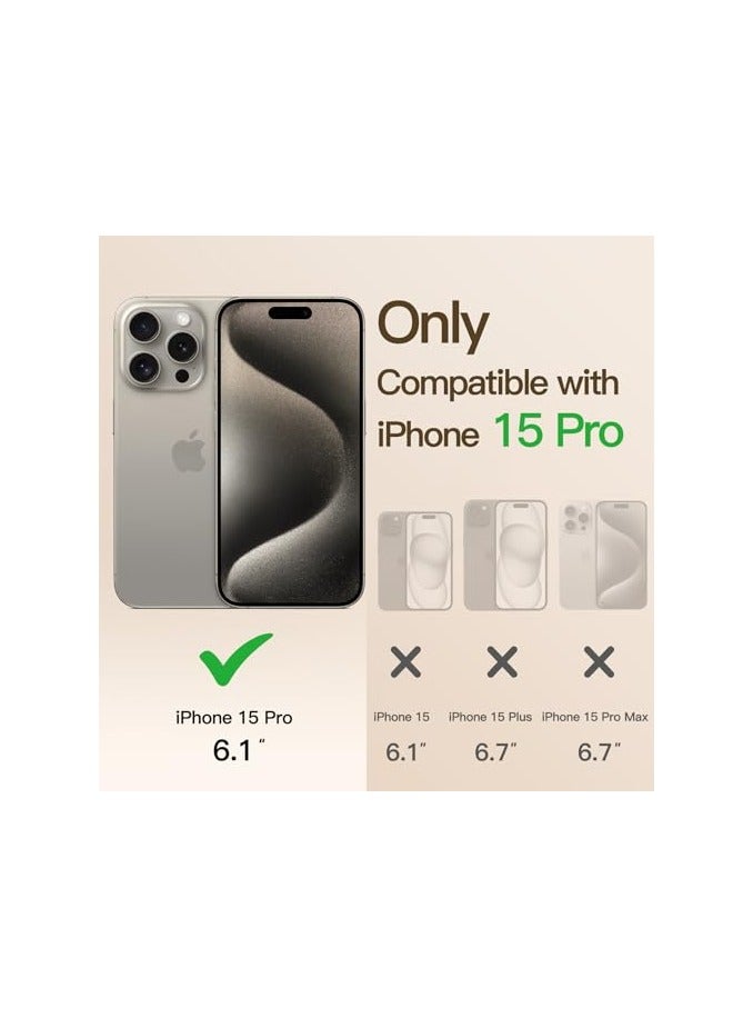 جي تيك حافظة JETech ناعمة شفافة لهاتف iPhone 15 Pro مقاس 6.1 بوصة، حماية كاملة لعدسة الكاميرا، متوافقة مع الشحن اللاسلكي MagSafe، غطاء هاتف TPU مطلي بالكهرباء مقاوم للصدمات (ذهبي) حافظة JETech ناعمة شفافة لهاتف iPhone 15 Pro مقاس 6.1 بوصة، حماية كاملة لعدسة الكاميرا، متوافقة مع الشحن اللاسلكي MagSafe، غطاء هاتف TPU مطلي بالكهرباء مقاوم للصدمات (ذهبي) - Image 3