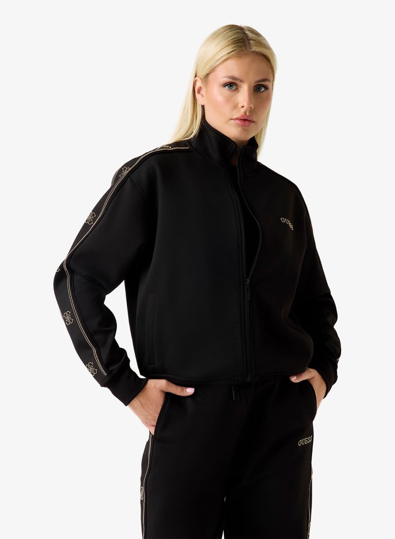 GUESS Octavia High Neck Full-Zip Jacket - Image 1