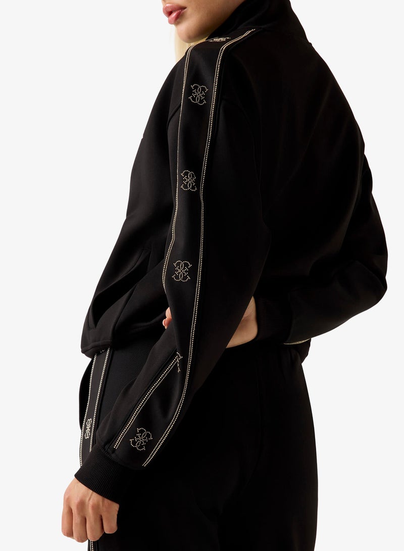 GUESS Octavia High Neck Full-Zip Jacket - Image 3