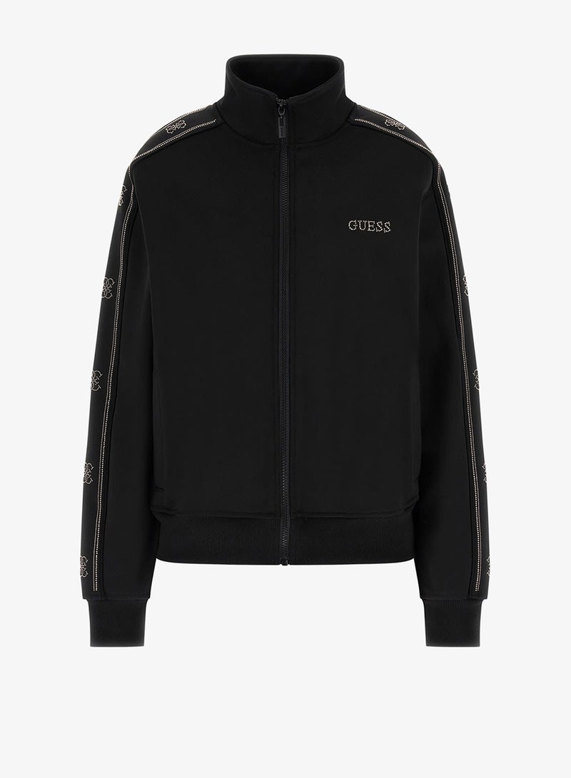 GUESS Octavia High Neck Full-Zip Jacket - Image 5